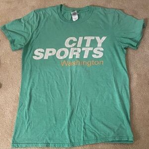 Vintage City Sports Washington Green Tee